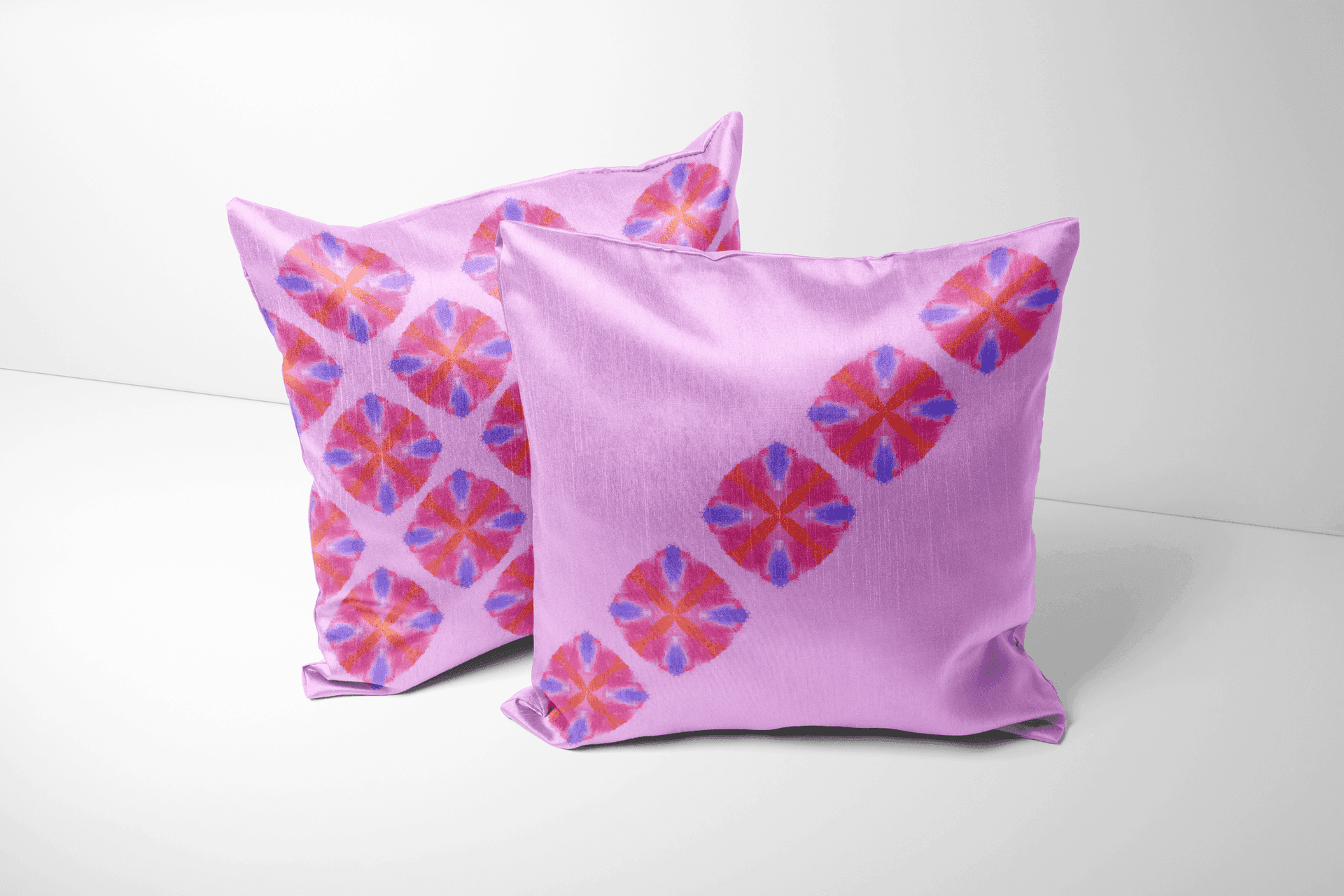 Watercolor art pillow design