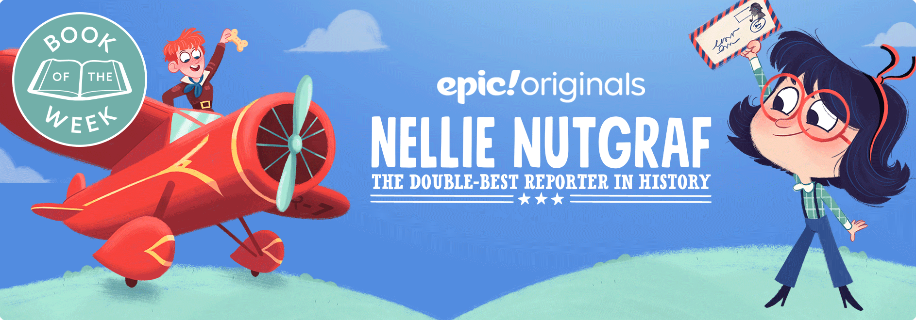 Banner takeover example - Nellie Nutgraf