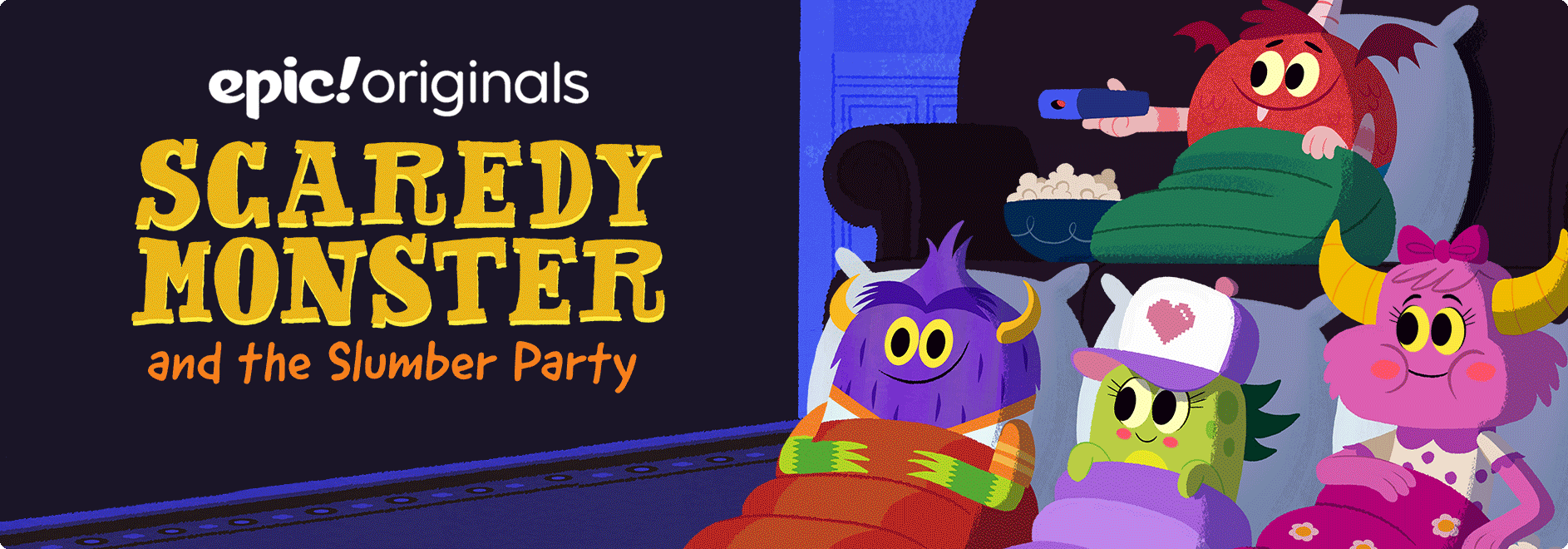 Banner takeover example - Scaredy Monster
